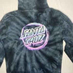 Bleached Santa Cruz hoodie size Small